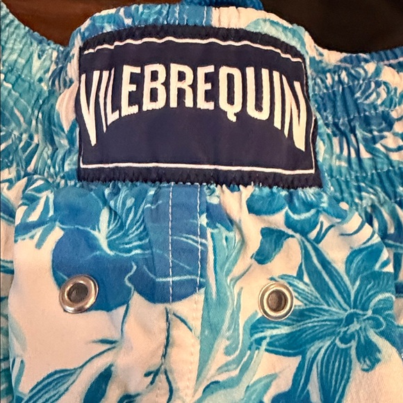Vilebrequin Tropical Blue Floral Men's Shorts - Still in the stores!! - Picture 5 of 5